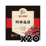 가성비 갑 꿀마늘 육포 20g x 30팩 매력적인 가격으로 드립니다!