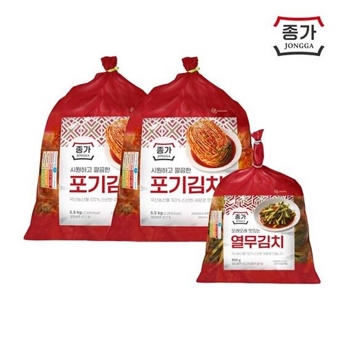 놀라운 중부식 포기김치 11kg  맛김치 증정 900g  베스트8