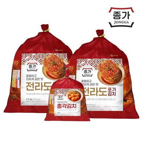 일상을 빛내는 중부식 포기김치 11kg  열무김치 증정 900g  베스트8