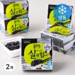 주문 폭주! New특등급 살아있는 실의 힘 특등급 검정약콩 참깨마 나또 46팩  두부나또칩 3종  실속 구매!