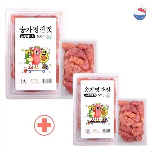 진정한 가치를 알아보는 당신에게 실속 못난이 백명란 500g x 3통 최고에요!