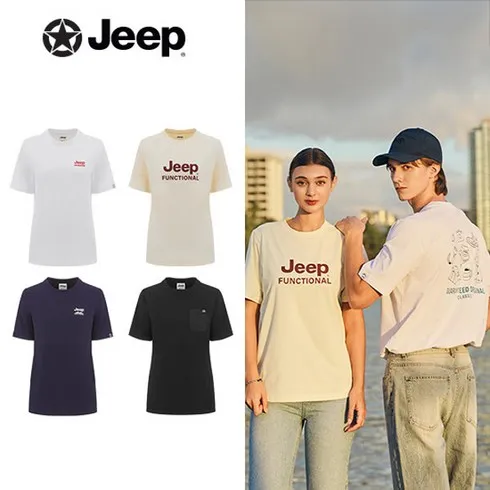 최상의 품질 O JEEP 남성 24SS COOL SORONA 반팔 티셔츠 4종 가격 파괴!