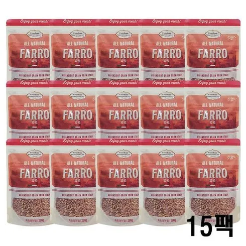 최신 유행 선도 FARRO 고대곡물 파로 280g x 30봉 이게 짱!